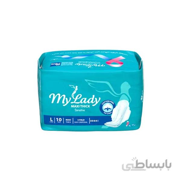 نوار بهداشتی مای لیدی My Lady قطر ضخیم سایز بزرگ