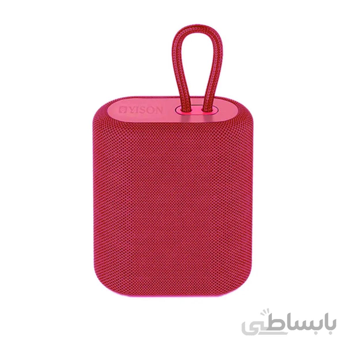 اسپیکر بی سیم YISON مدل WS-8 - قرمز - CH