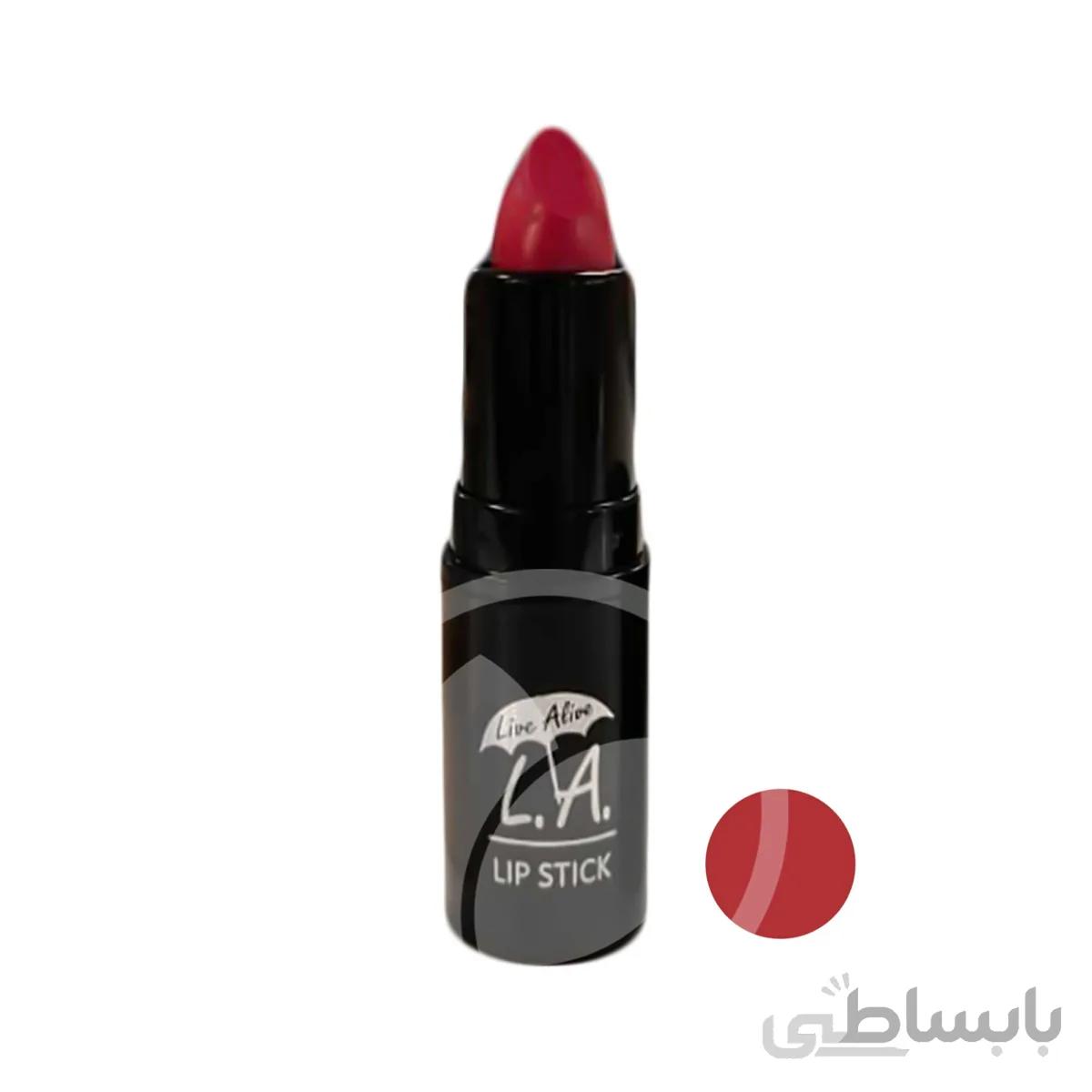 رژ لب جامد لیو الایو Lp117 صورتی ال ای ا LA Live Alive Lipstick No.Lp117