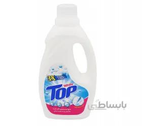 مایع لباسشویی تاپ مخصوص لباس های روشن مدل white حجم 1000 میلی لیتر