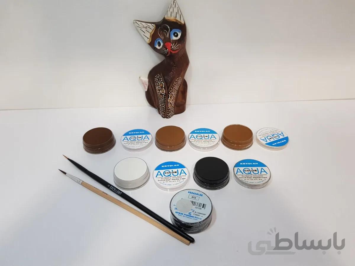 خط چشم و ابرو سنگی آکوا AQUA کریولان KRYOLAN