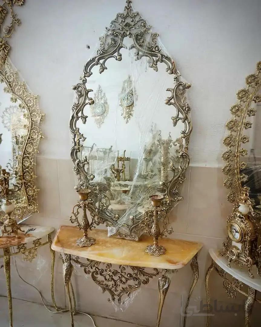 آینه کنسول برنز سلطنتی