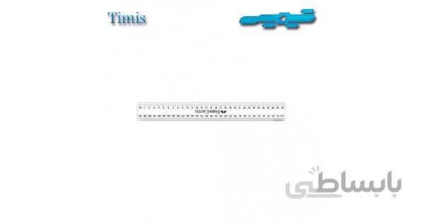 خط کش 30سانت شیشه ای