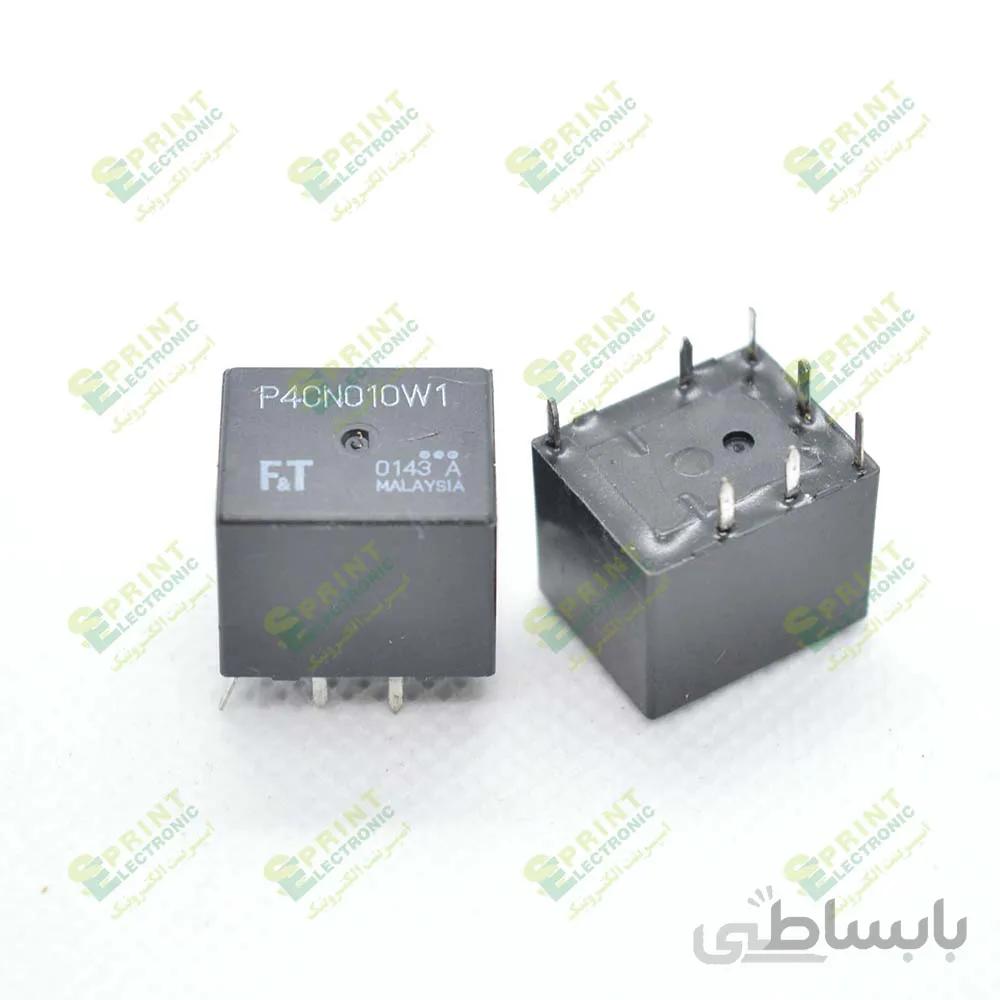 رله 10 ولت دوبل ماشینی 7 پایه 25 آمپر Fujitsu P4CN010W1