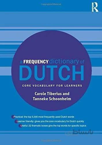 کتاب دیکشنری لغات پرکاربرد هلندی A Frequency Dictionary of Dutch