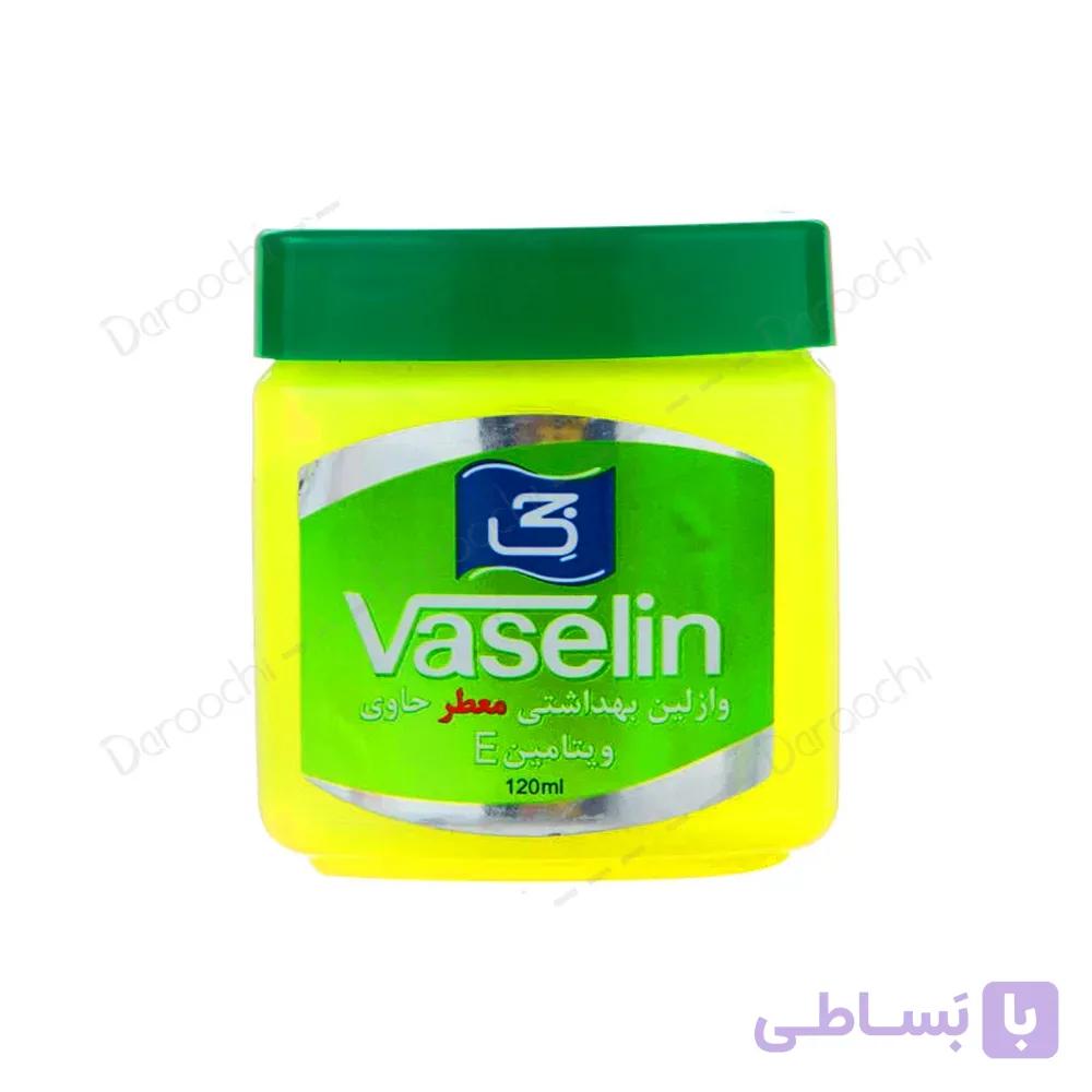 وازلین معطر حاوی ویتامین E جی 120 میلی لیتر ا Jey Scent Vitamin Vaseline Cream 120ml