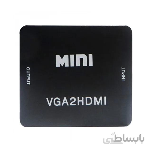 تبدیل VGA TO HDMI همراه با انتقال صدا لایمستون مدل LS-V2H