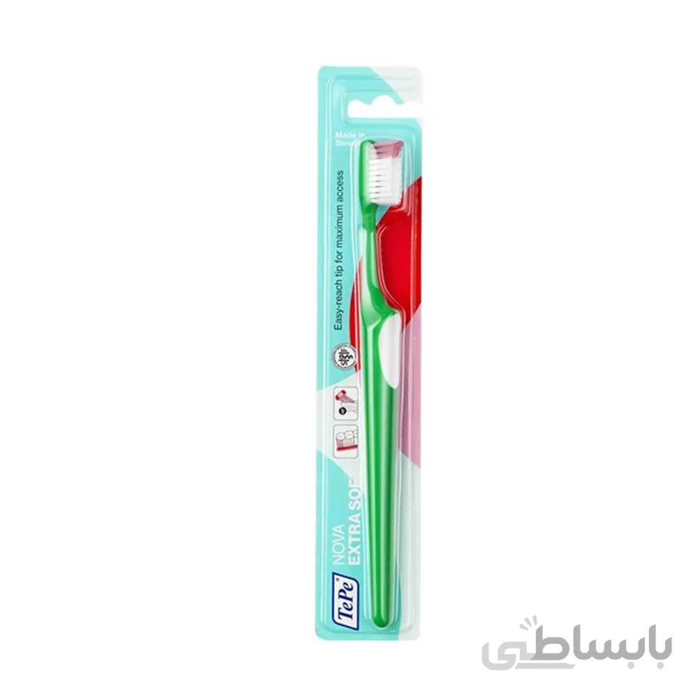 مسواک تپه tepe مدل nova سایز اکسترا سافت ا Tepe toothbrush, model nova, Extrasoft size