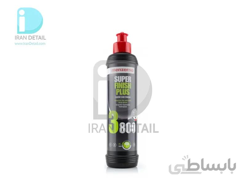 پولیش بسیار نرم 250 میلی لیتری 3800 منزرنا مدل Menzerna Super Finish Plus 3800-250ml
