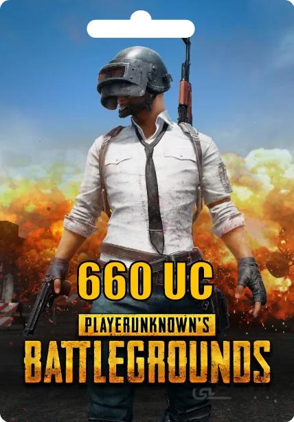 660 یوسی پابجی PUBG UC - GLOBAL