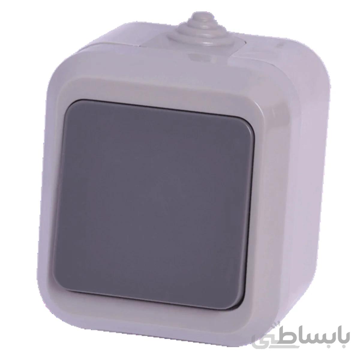 کلید یک پل IP44 دلند طرح بارانی روکار