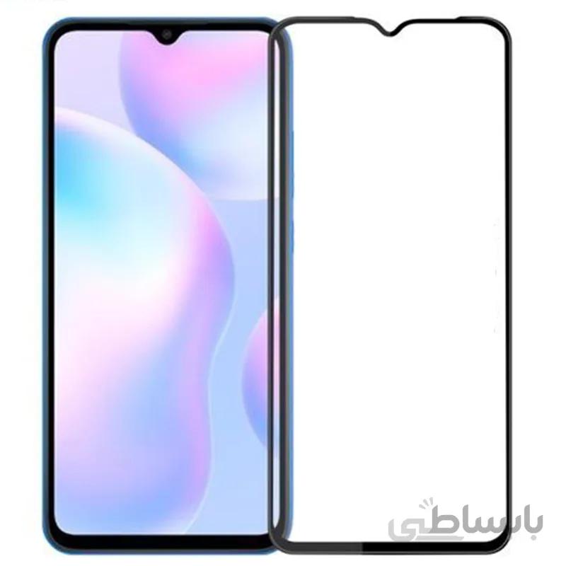 محافظ صفحه نمایش شیشه ای گلس شیائومی Full Glass 21D Screen Protector Xiaomi Redmi 9A