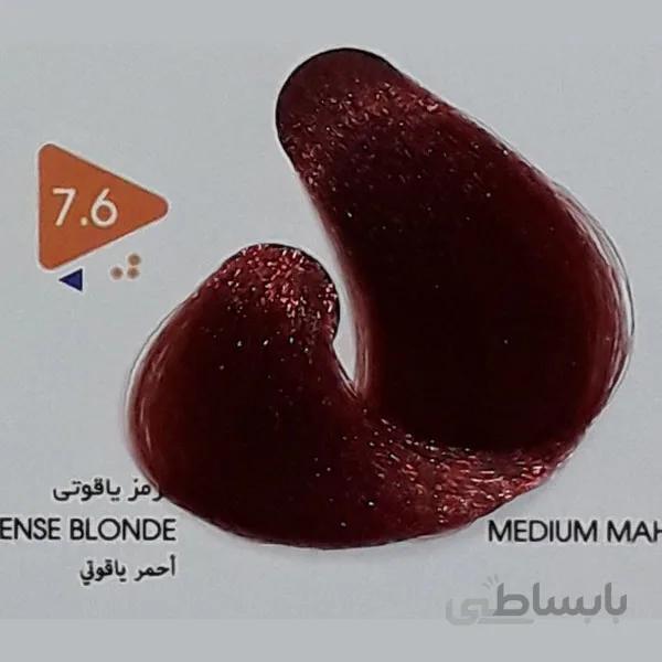 رنگ مو ویتامول (Vitamol) قرمز یاقوتی (شماره 7/6 قرمز) حجم 120 میل