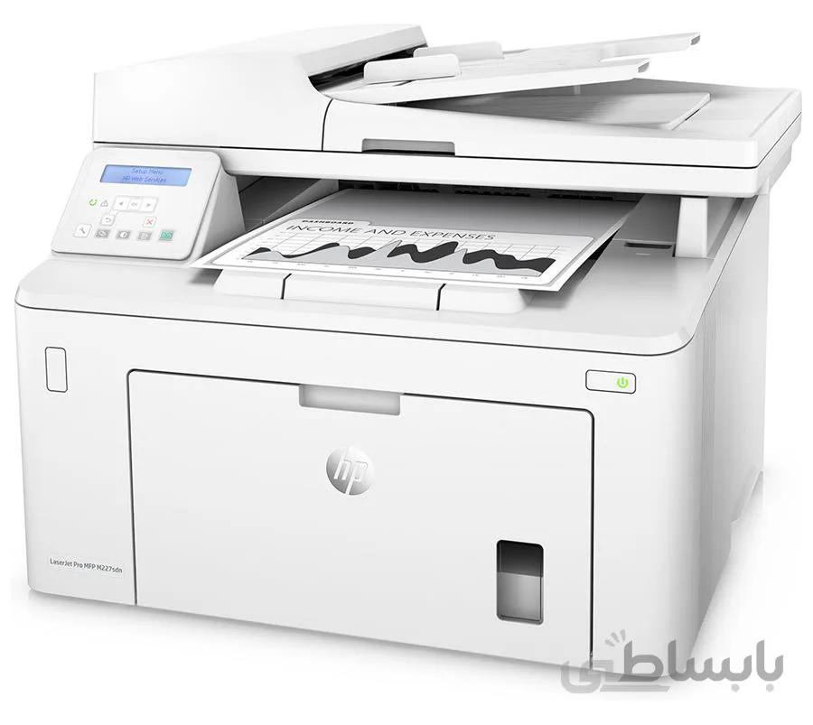 پرینتر چندکاره لیزری اچ پی مدل LaserJet Pro MFP M227sdn ا HP LaserJet Pro MFP M227sdn Laser Printer