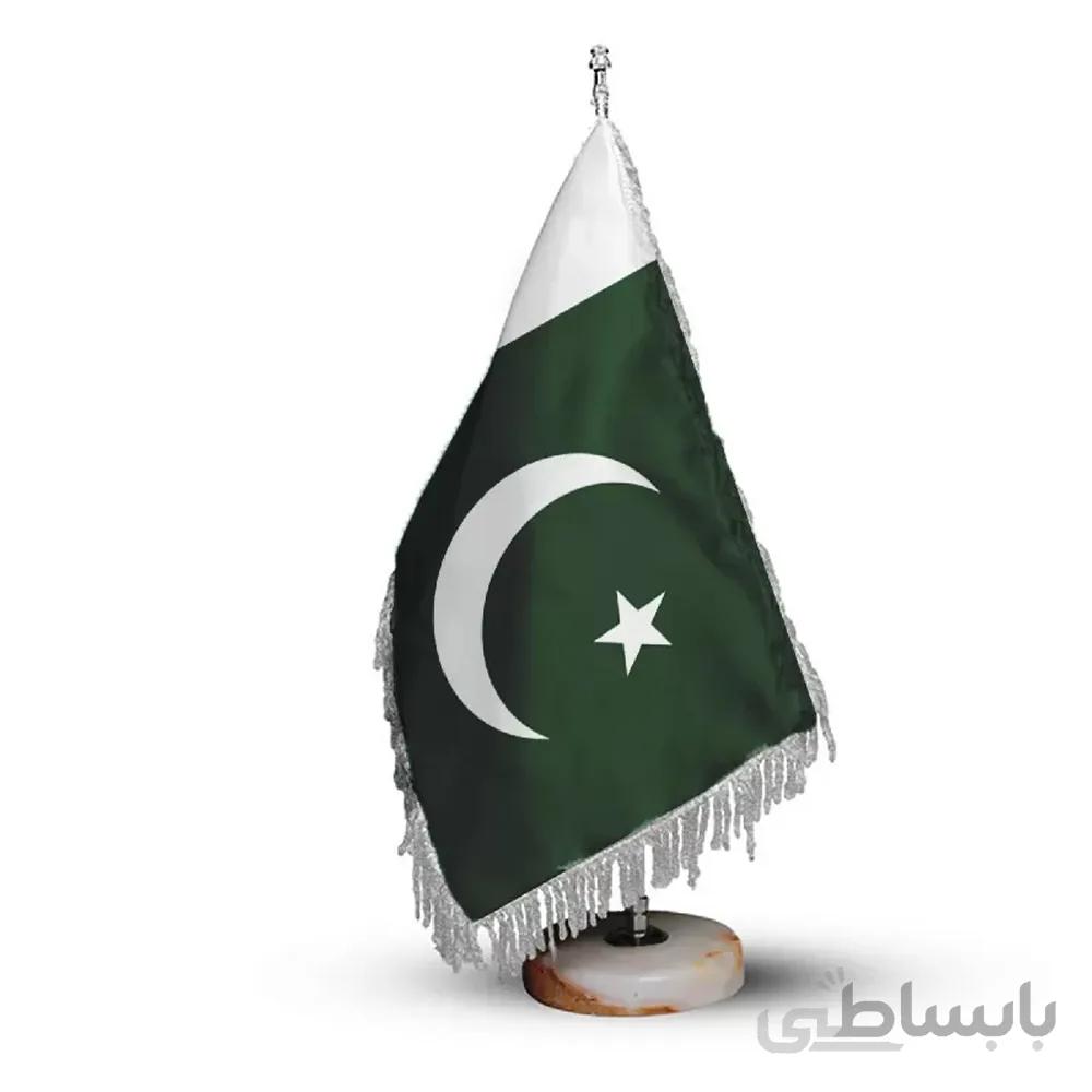 پرچم تشریفات و رومیزی کشور پاکستان کد P326