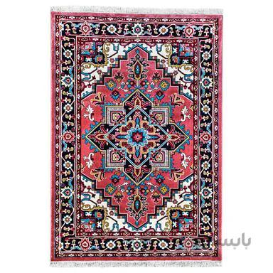 فرش ماشینی سهند کد B045.8J طرح هریس زمینه پیازی ا Sahand
