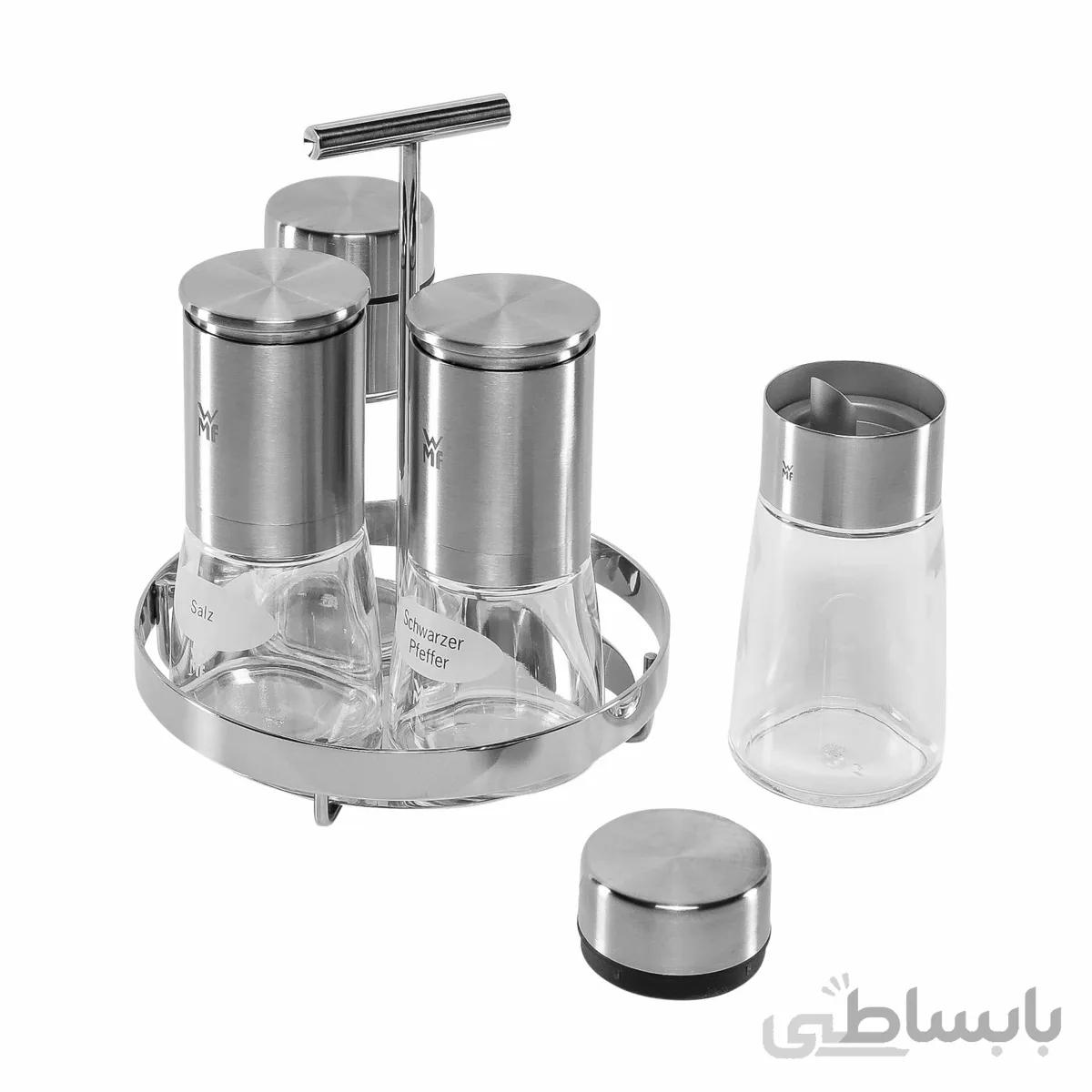 فلفل و نمک ساب 5 پارچه دبلیو ام اف مدل WMF DE LUXE Salt & pepper grinder