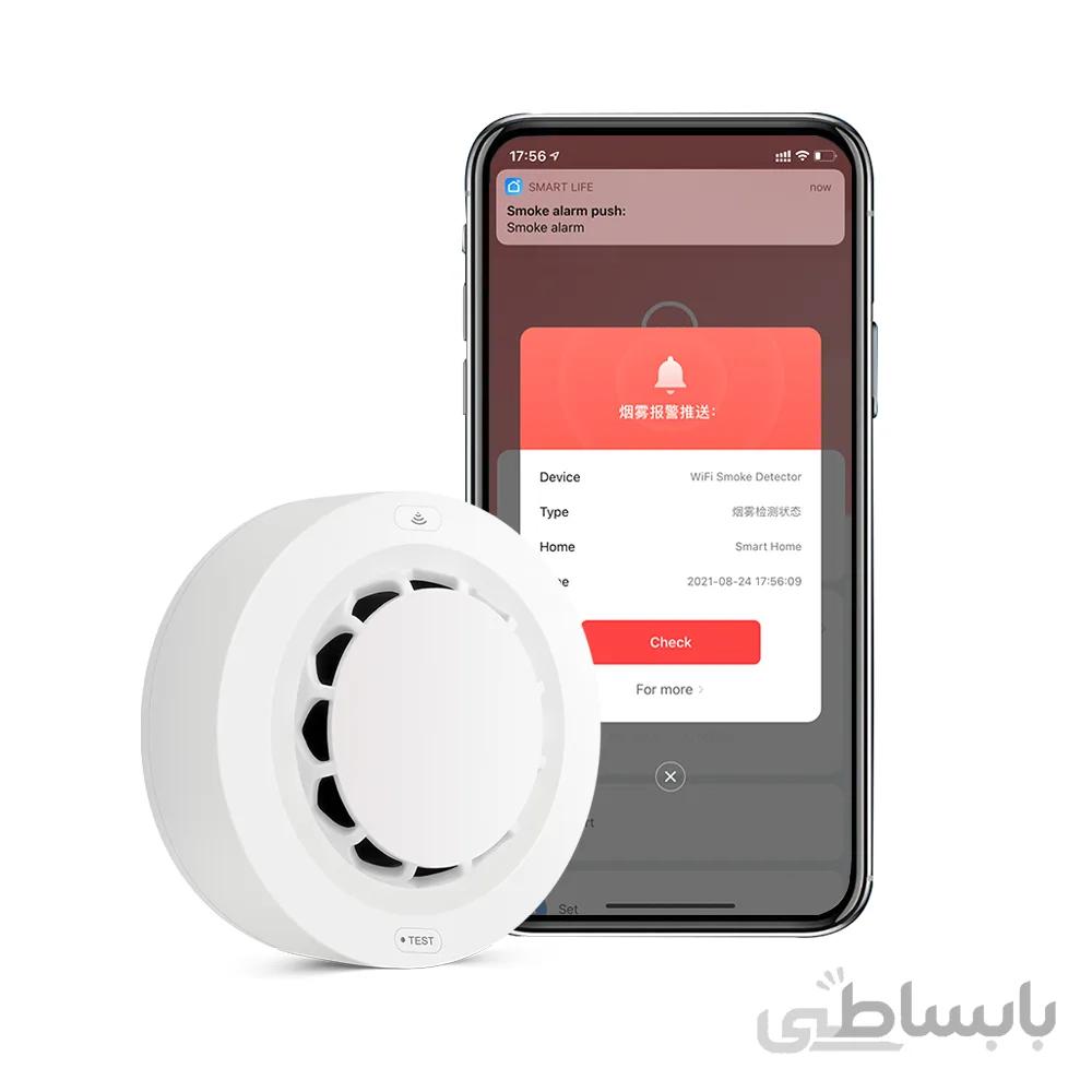 سنسور دود هوشمند TUYA