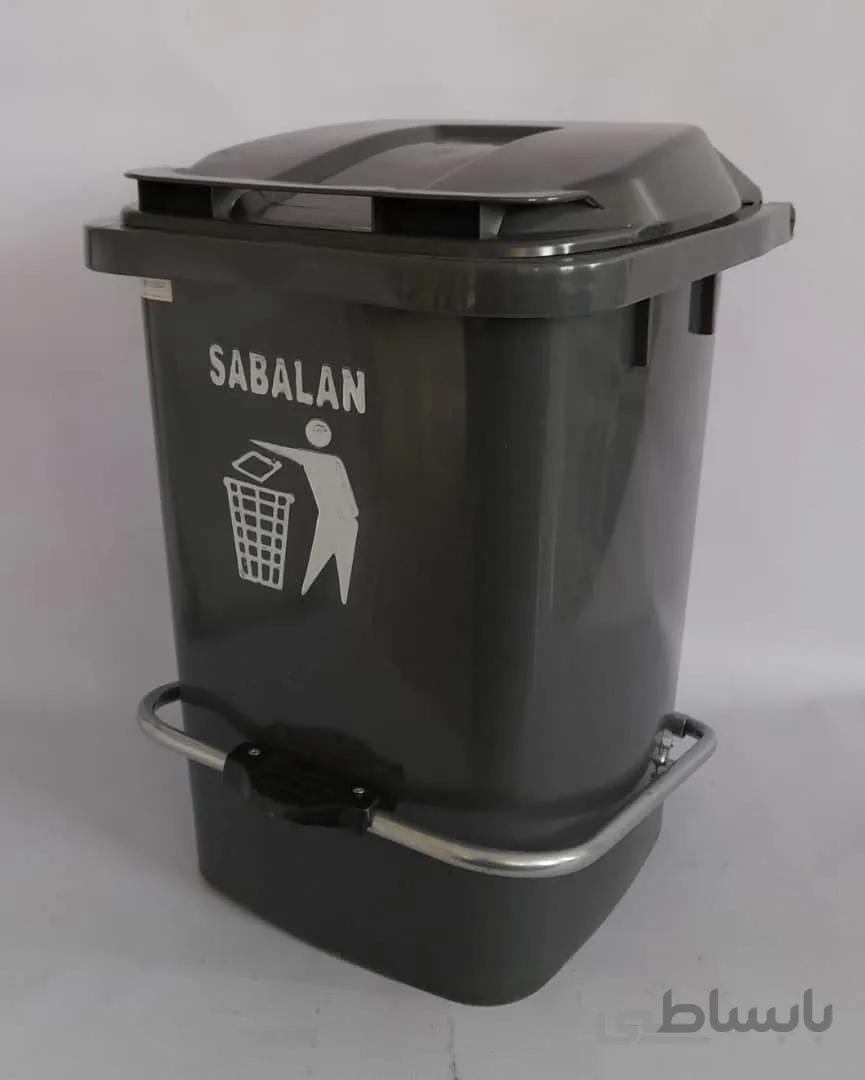 سطل زباله پلاستیکی مخزن پلی اتیلن پدال دار 12 لیتری ا Bucket