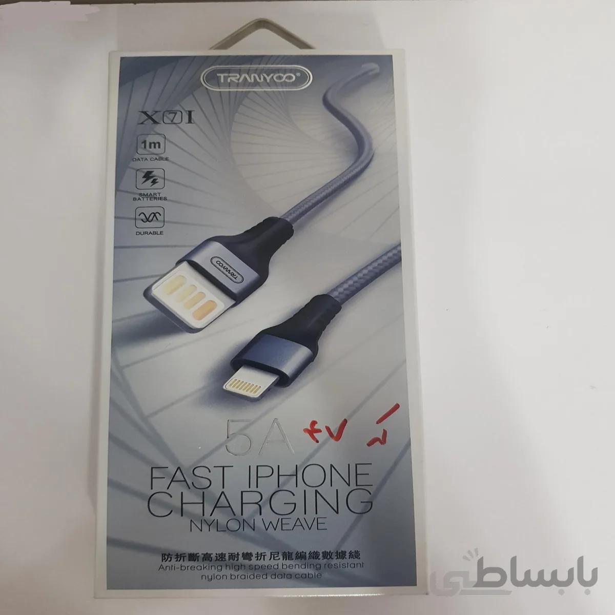 کابل تبدیل USB به لایتنینگ ترانیو مدل X7-I طول 1 متر