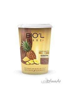ماسک موی تغذیه کننده با عصاره آناناس 500 میلی لیتری بیول Biol