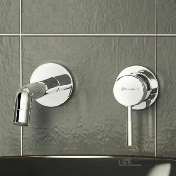 شیر روشویی توکار دوتکه شودر روگن