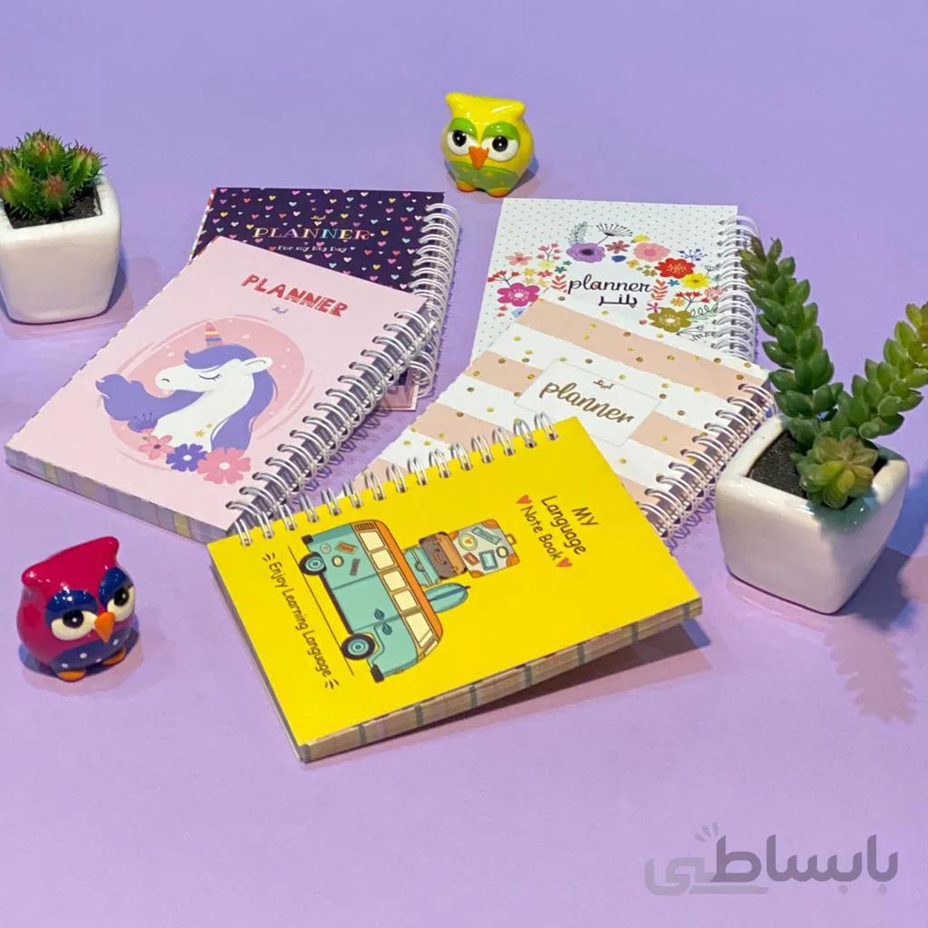 دفتر پلنر آبرنگ سایز A6