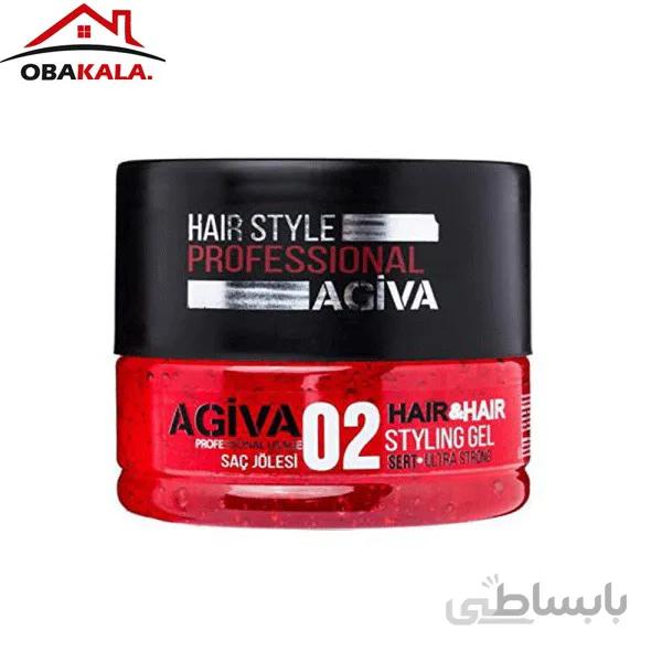 ژل مرطوب و حالت دهنده موی اگیوا Agiva Perfect Hair Style Gel 02 ا Agiva Perfect Hair Style Gel 02