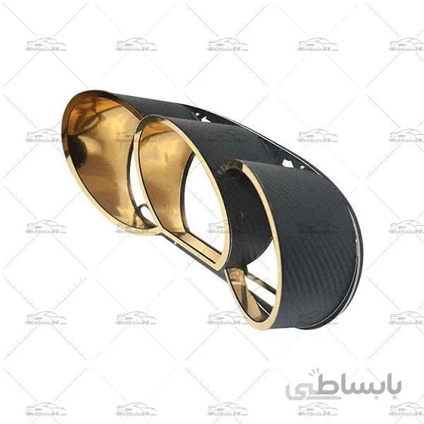قاب کیلومتر تیبا و ساینا طرح داخل طلایی
