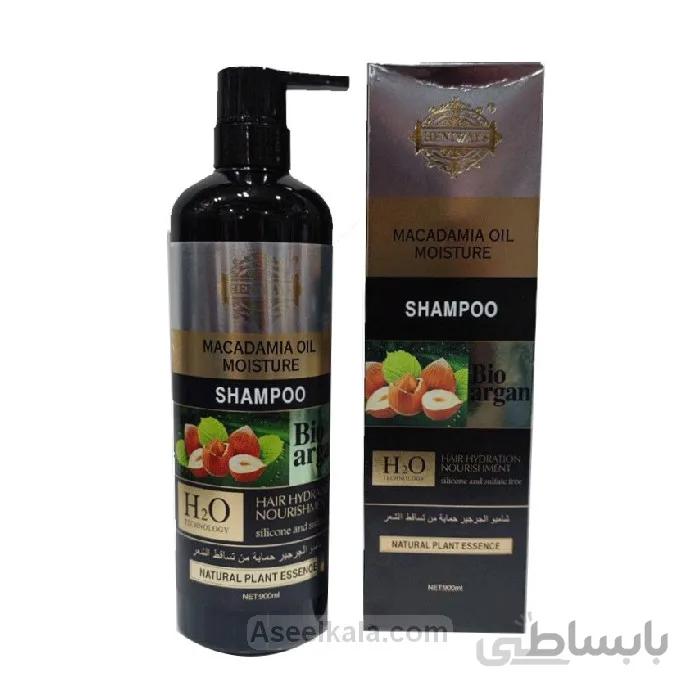 شامپو ماکادامیا بیو آرگان Bio Argan وزن 900 میل