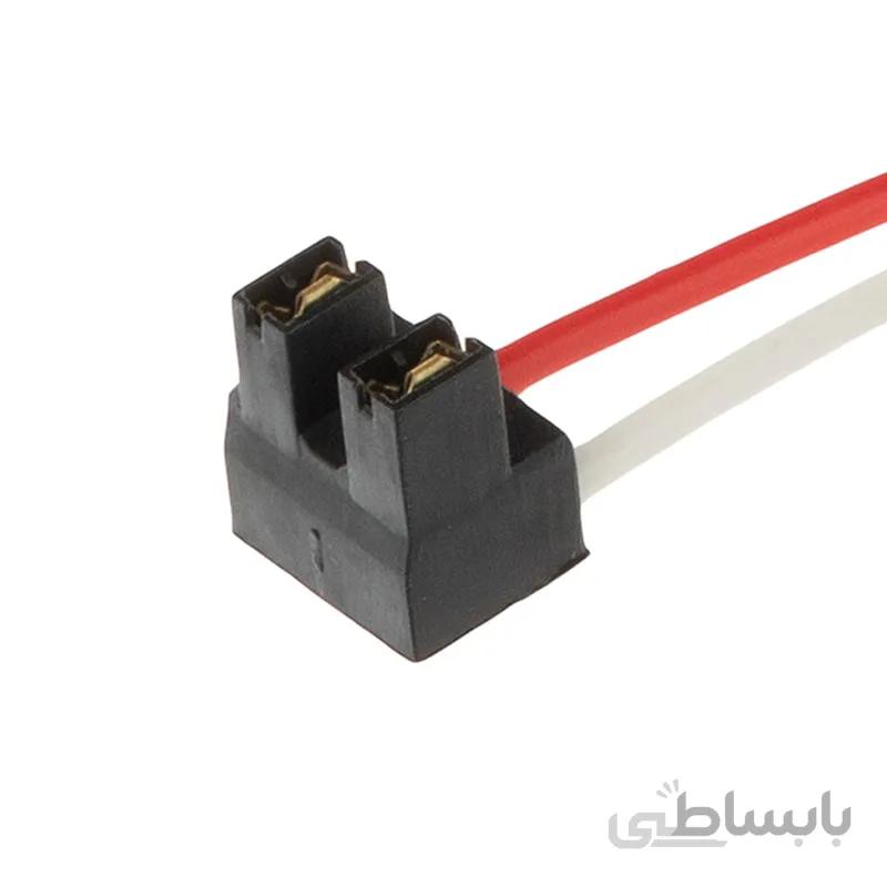 سوکت لامپ دو فیش(H7) چراغ جلو پرشیا ، 206 ، تیبا وغیره