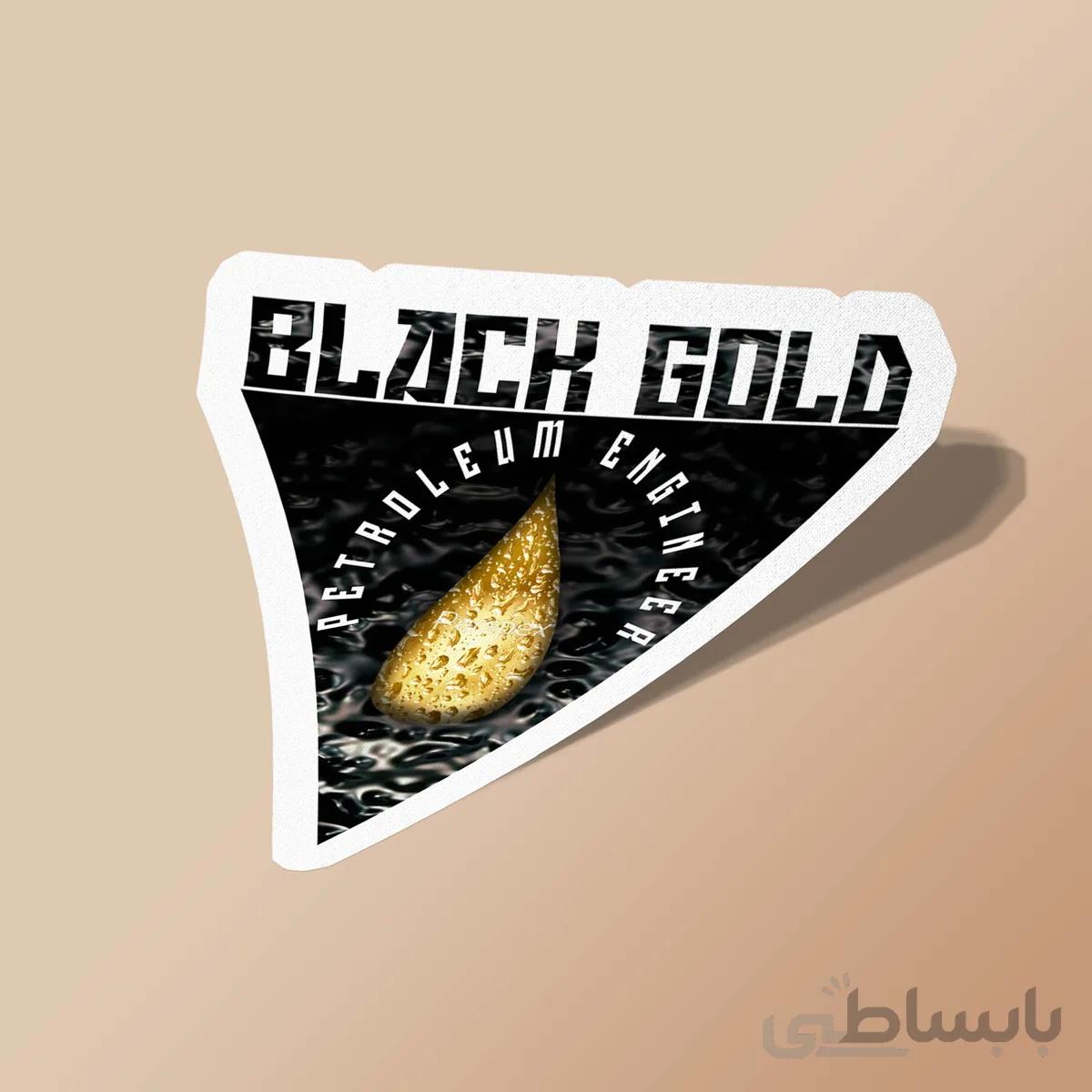 استیکر Black Gold