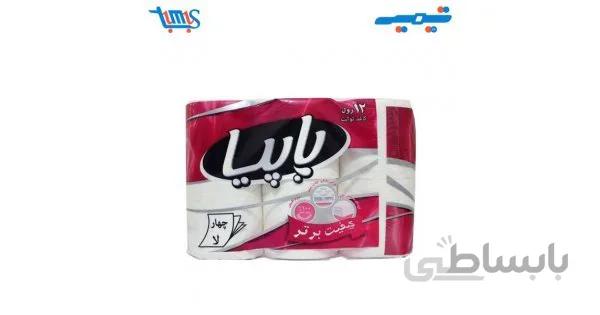 دستمال کاغذی دلسی 12 قلو پاپیا