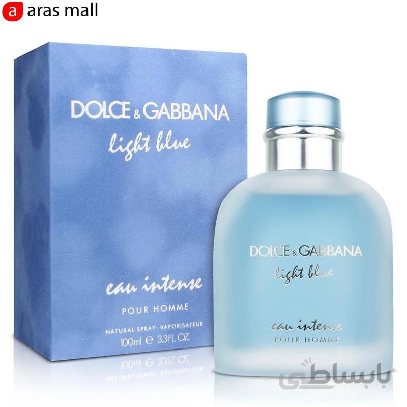 دی اند جی لایت بلو ایو اینتنس پورهوم مردانه Dolce and Gabbana Light Blue Eau Intense Pour Hommeمیلی لیتر 125