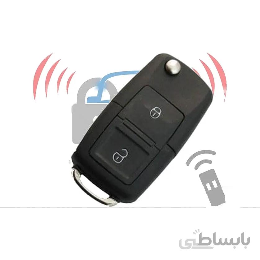 قاب ریموت سمند دو دکمه مدل جک نایف