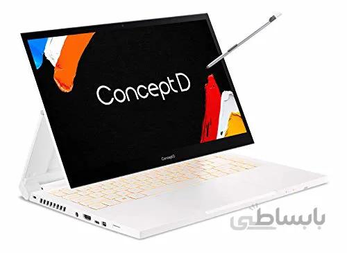 لپ‌تاپ 14 اینچی فول اچ‌دی ایسر مدل ConceptD 3 Ezel/ پردازنده اینتل i7-10750H/ کارت گرافیک GeForce GTX 1650 Max-Q/ رم 16GB/ هارد 512GB NVMe SSD به همراه قلم AES