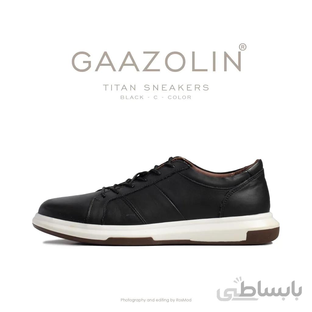 کتانی تایتان گازولین مشکی – GAAZOLIN Titan Sneakers Black C