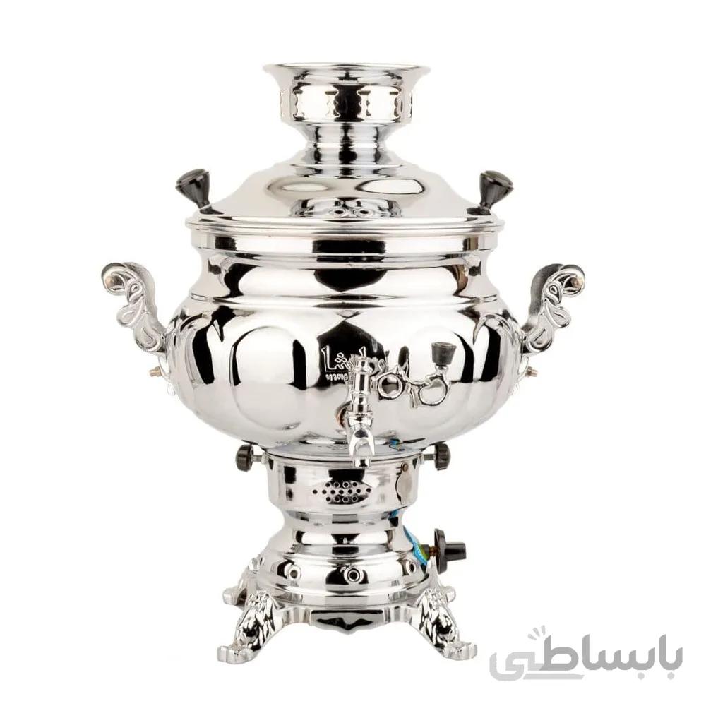 سماور گازی راشا مدل ترک دار (8 لیتری) ا rasha samovar mod : Cracked 8.lit