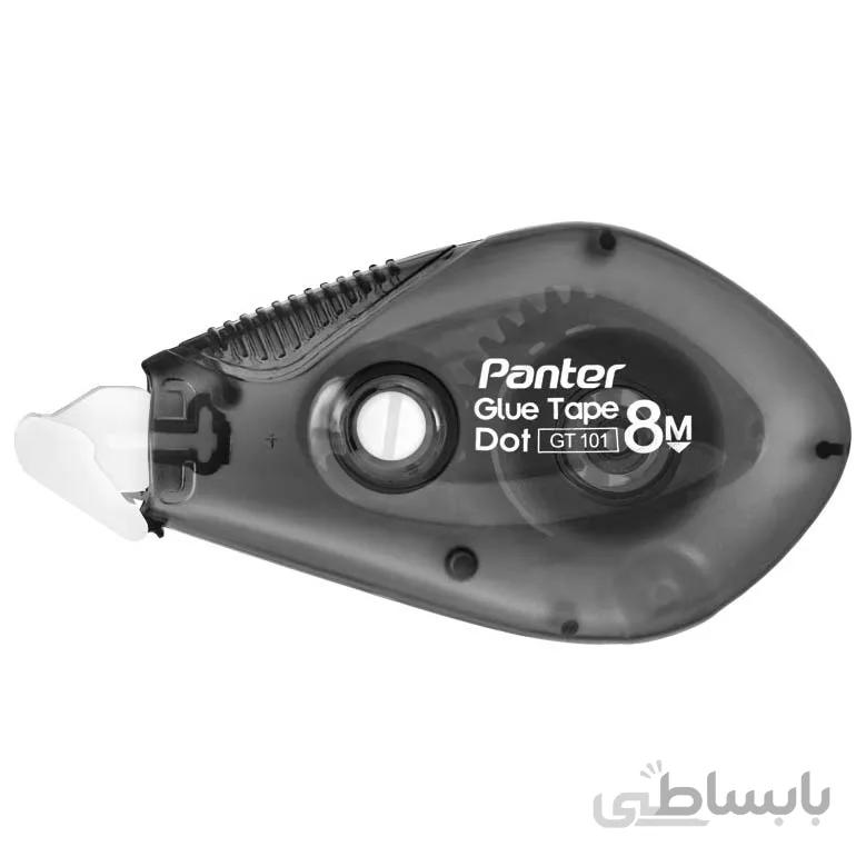 چسب غلطکی دو طرفه پنتر مدل Dot خاکستری