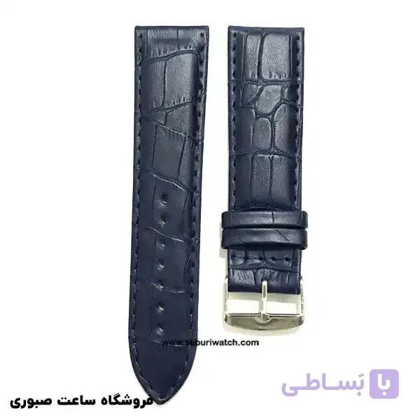 بند چرم طبیعی ساعت مچی مدل SBW5 سایز 24