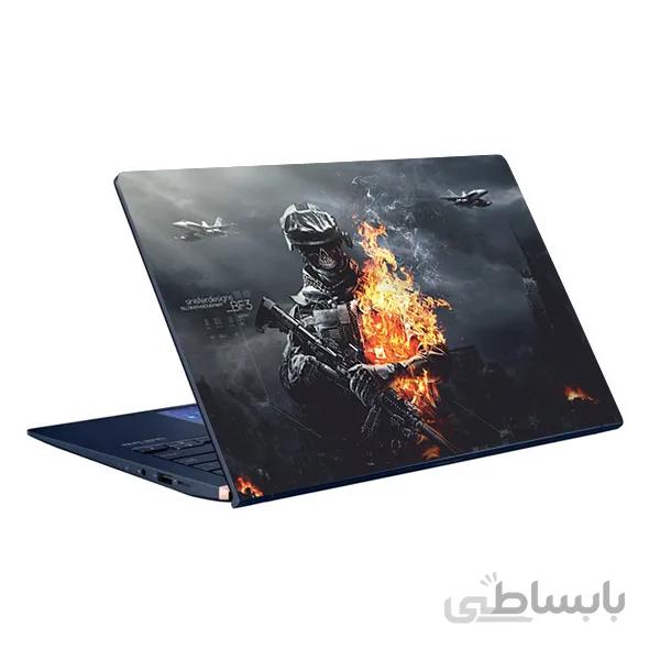 اسکین لپ تاپ طرح Battlefield کد ۰۱