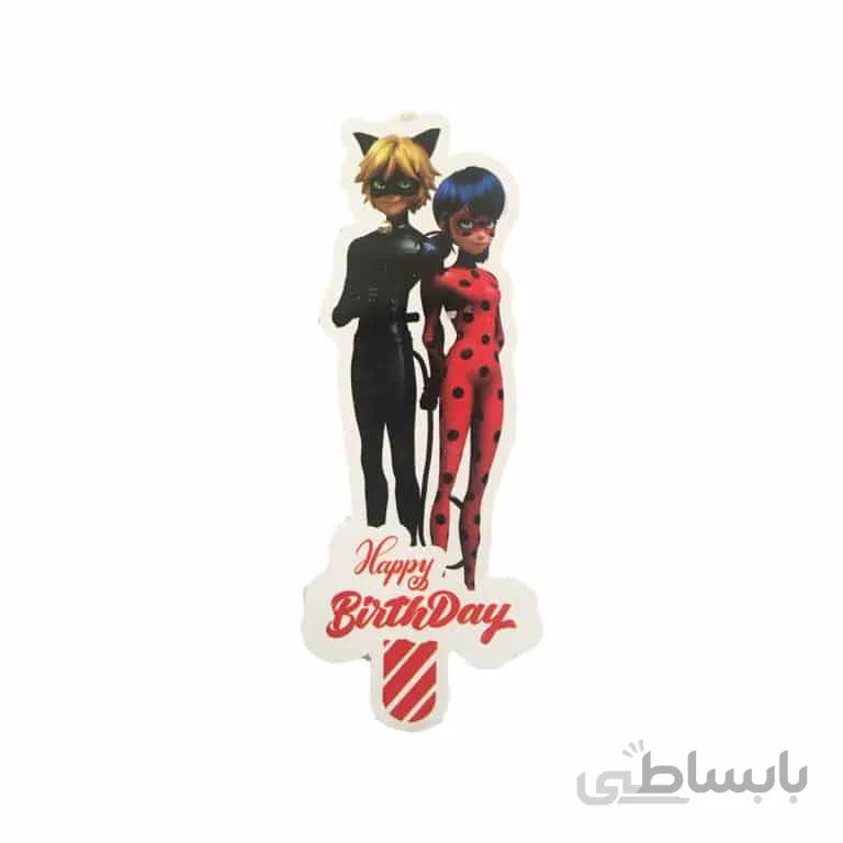 شمع تم تولد دختر کفشدوزک مدل STC267