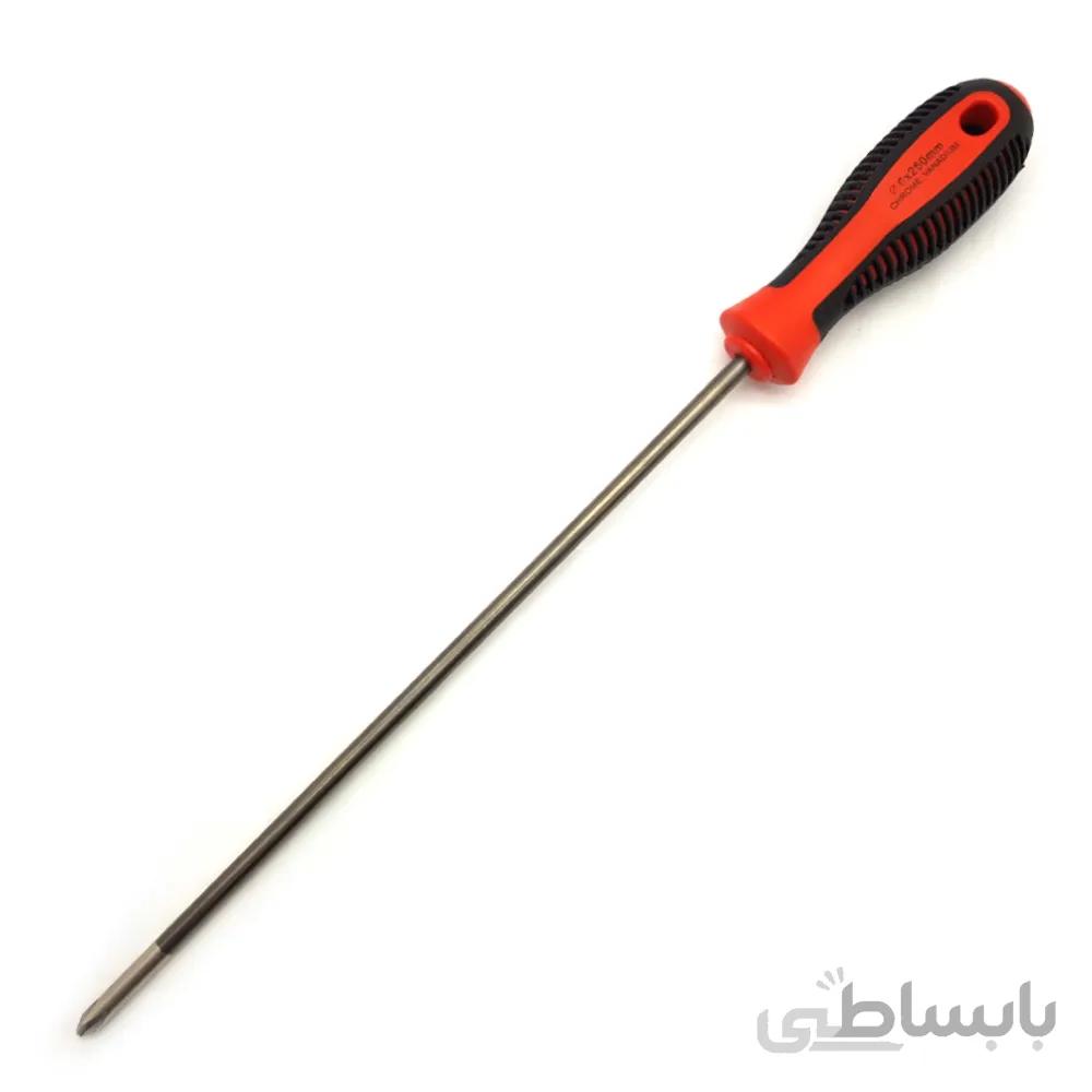 پیچ گوشتی چهارسو 6x250 20745