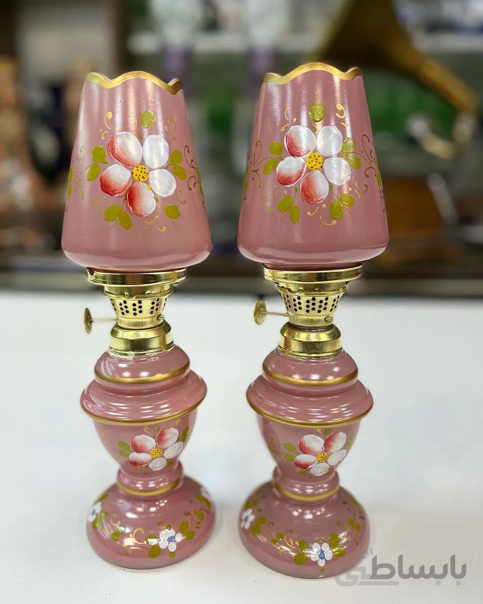 یک جفت چراغ موشی آنتیک