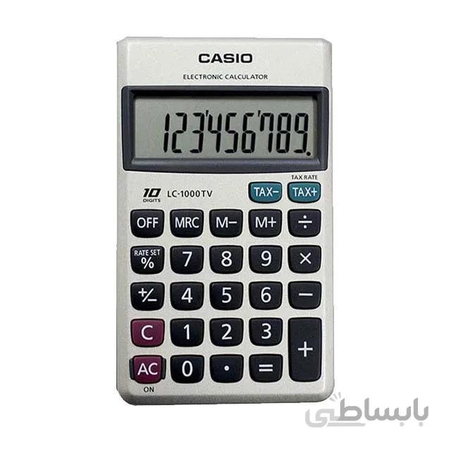 ماشین حسابLC-1000 TV کاسیو ا Casio LC-1000TV Calculator