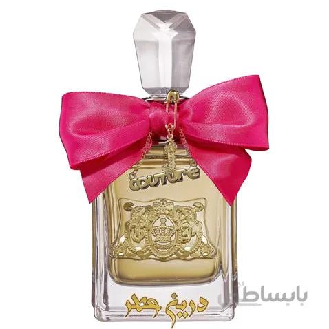 ادو پرفیوم زنانه جویسی کوتور مدل Viva La Juicy حجم 100 میل ا Juicy Couture Viva La Juicy Eau De Parfum For Women 100 ml