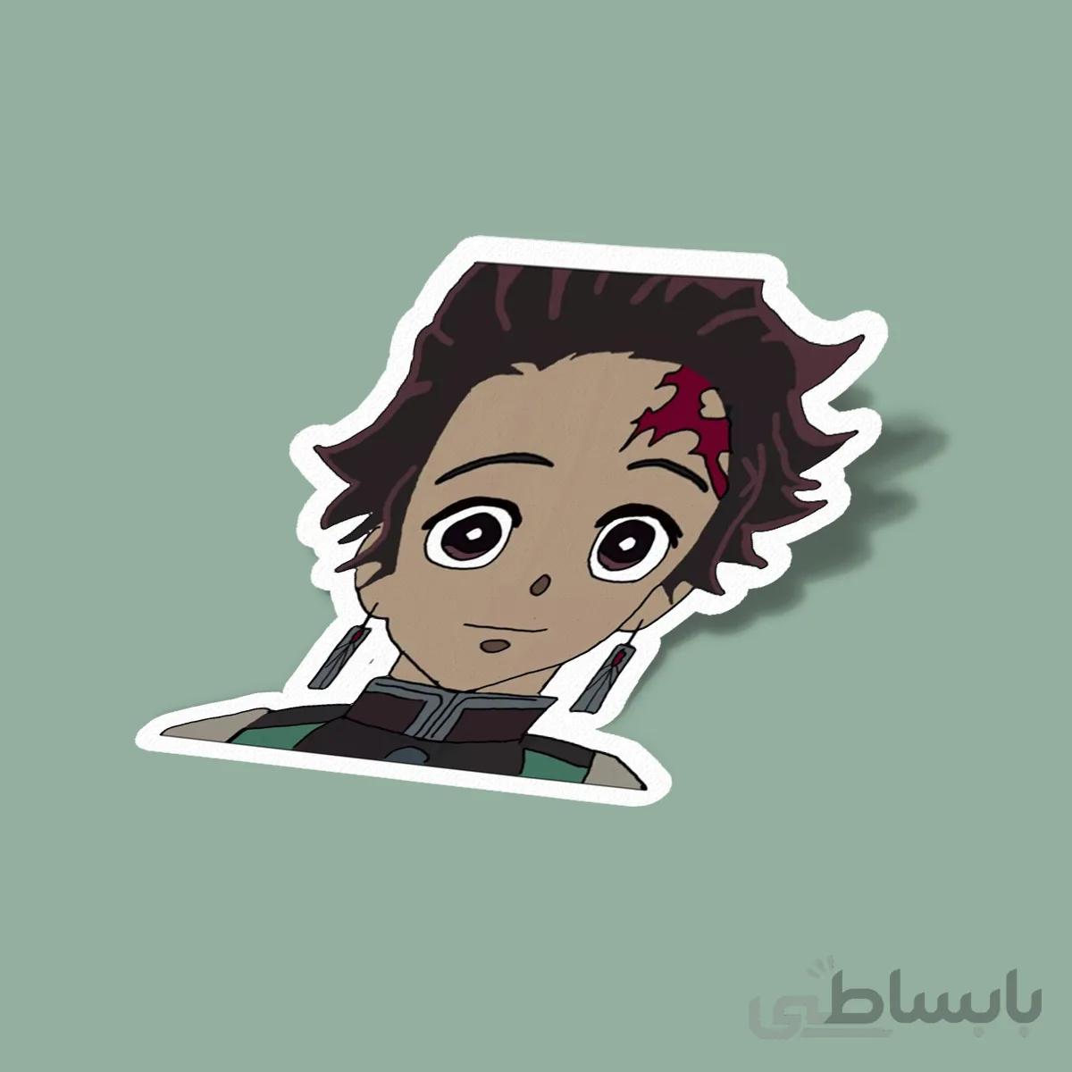 استیکر Demon Slayer-Tanjiro