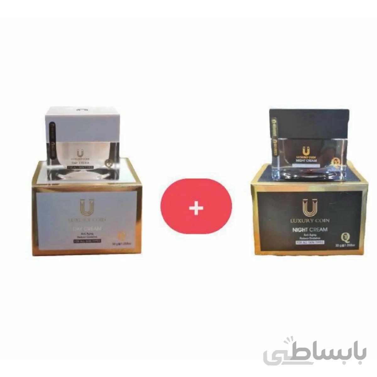 مجموعه 2 عددی کرم روز و شب لاکچری کوین حجم 30 میل