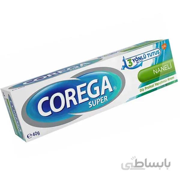 خمیر چسب دندان مصنوعی کورگا مدل COREGA SUPER NANELI