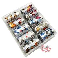 فویل دیزاین پروانه 10عددی